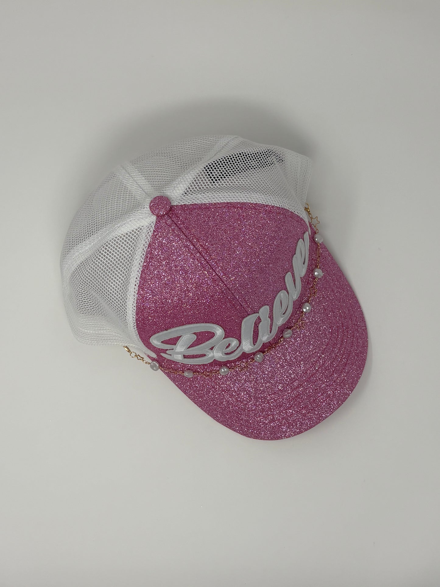 Believe Glitter Hat