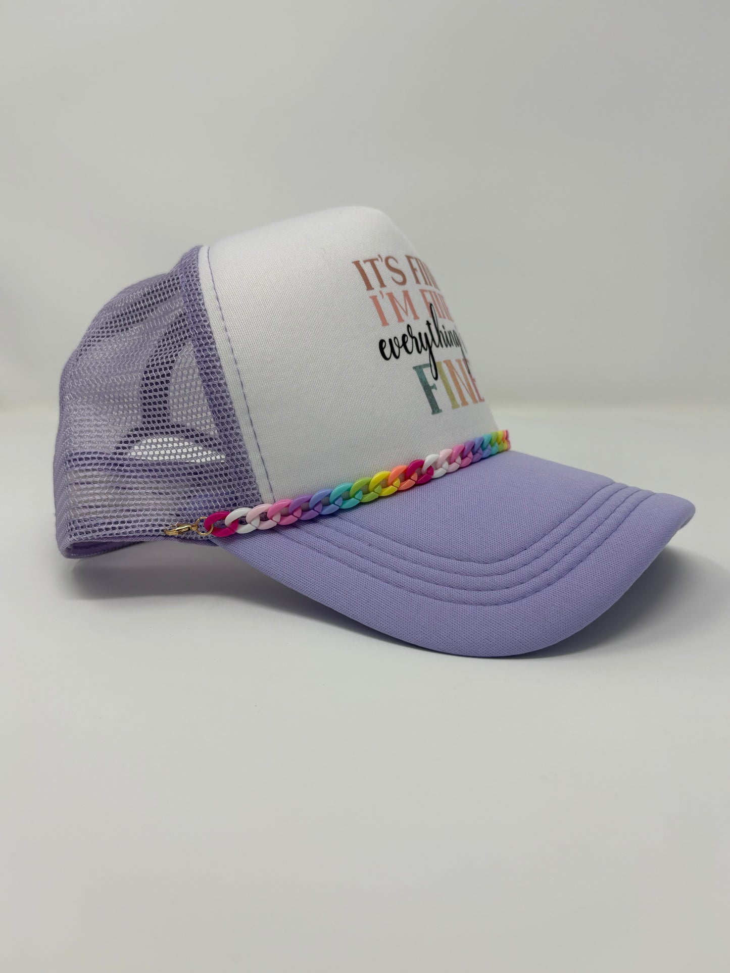 It's Fine, I'm Fine Trucker Hat