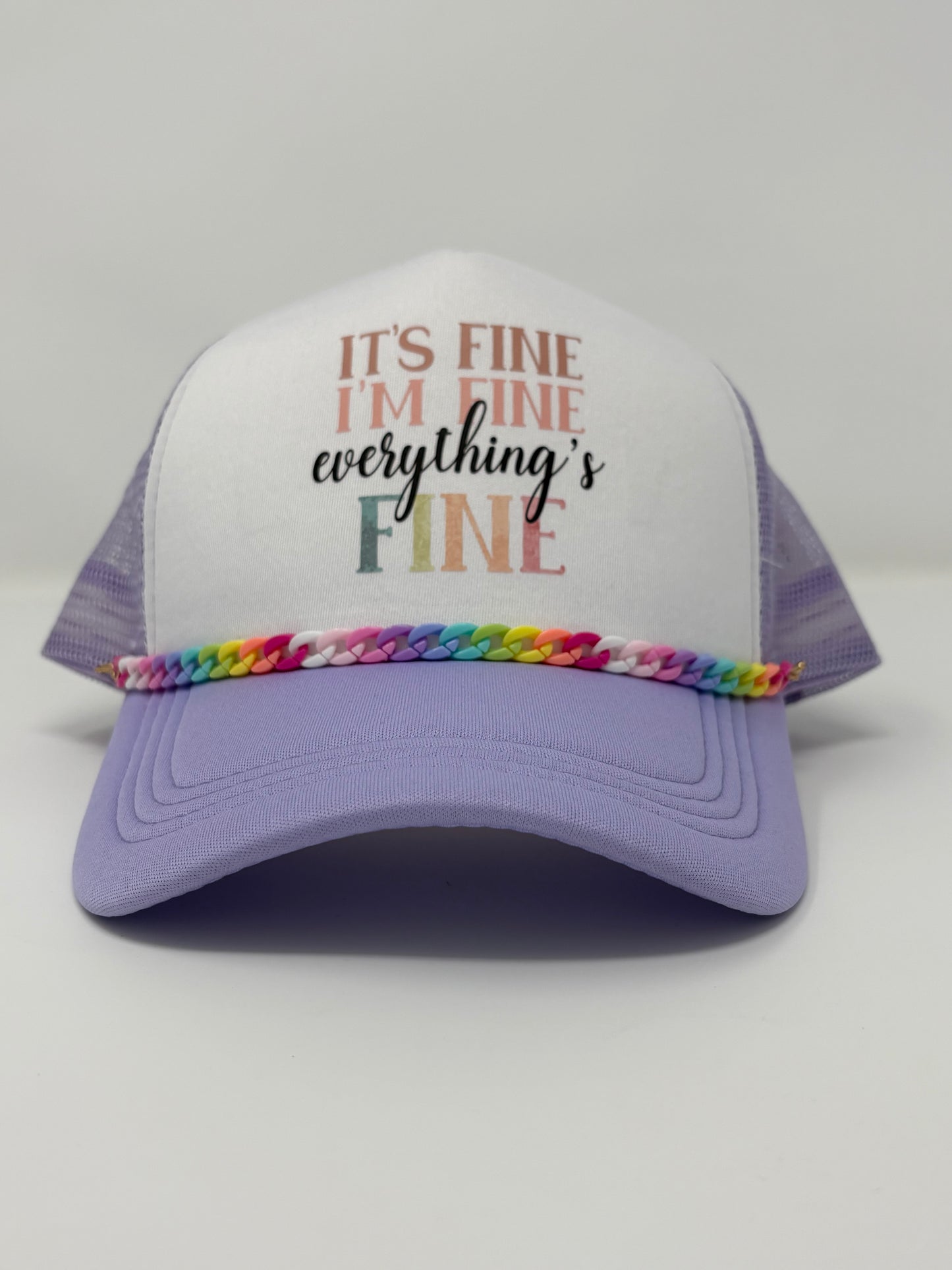 It's Fine, I'm Fine Trucker Hat