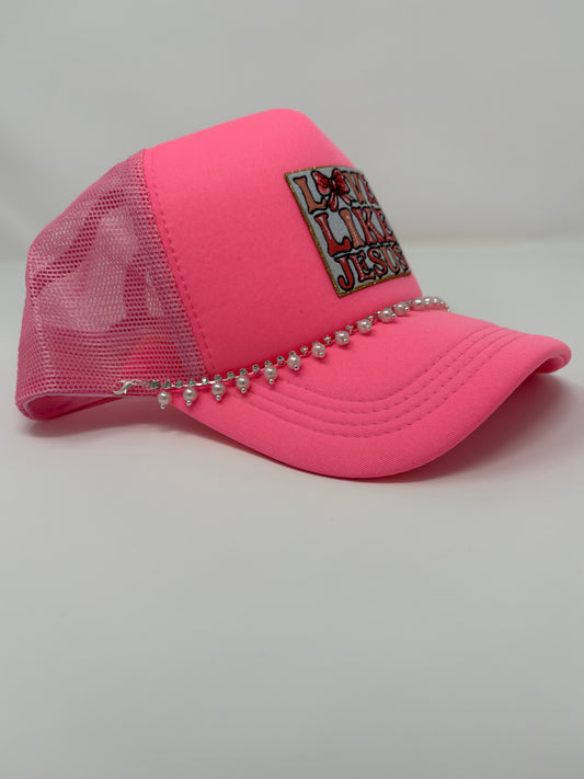 Love Like Jesus Trucker Hat